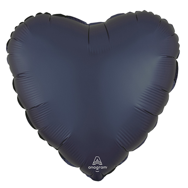 Standard Heart Satin Lux True Navy